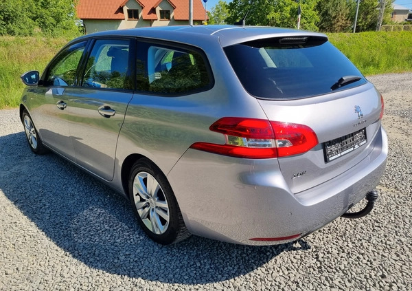 Peugeot 308 cena 36500 przebieg: 164000, rok produkcji 2015 z Głubczyce małe 301